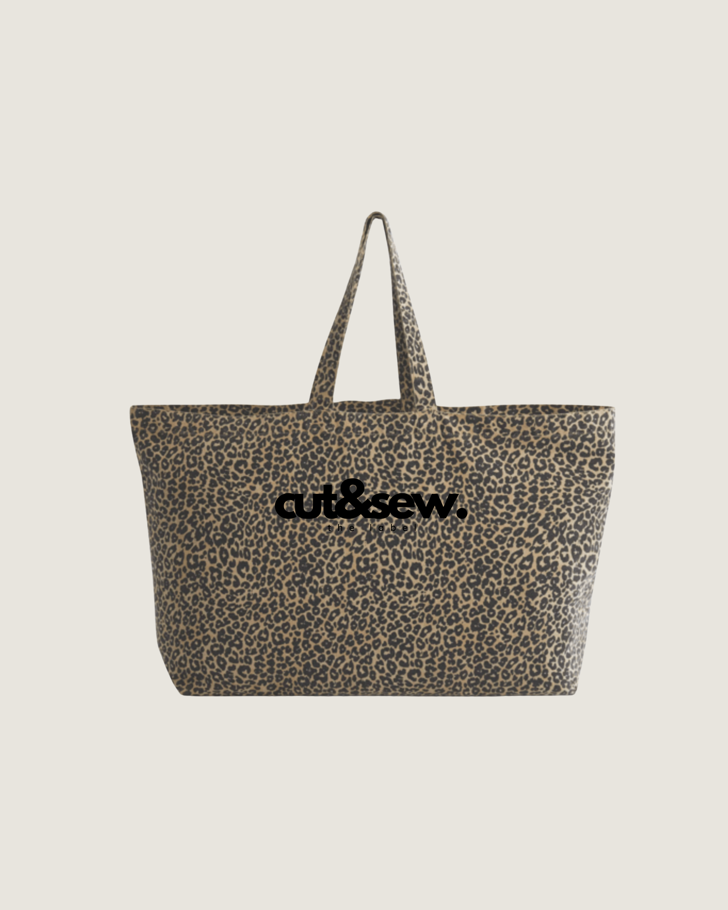 oversized leopard print tote bag